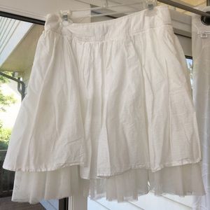 White Gap Skirt